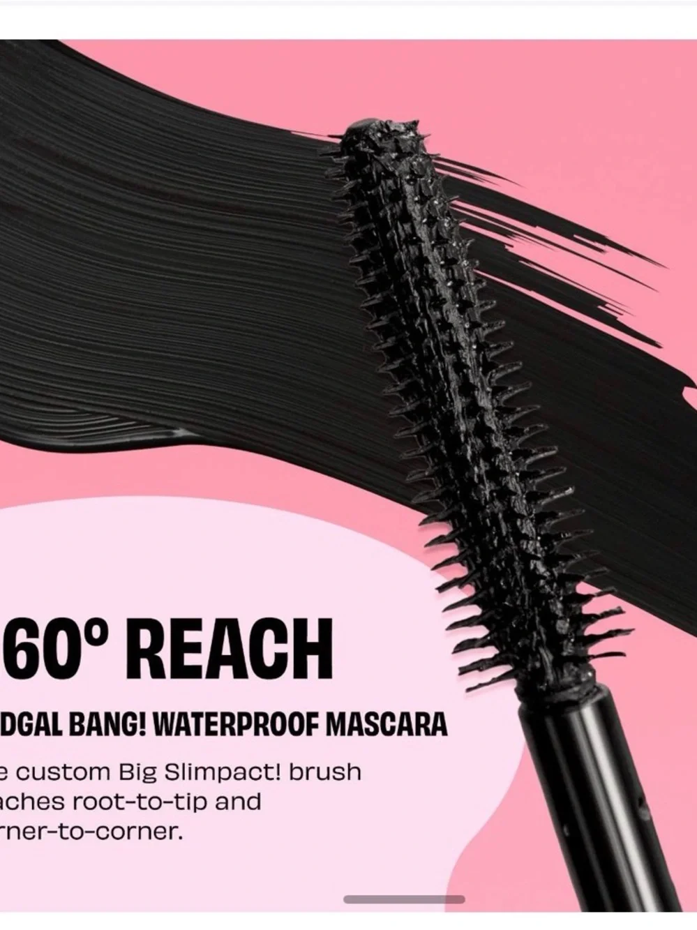 Benefit waterproof mascara BADgal BANG!